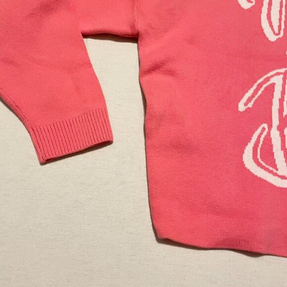 H&M Not Your Baby Pink Knit Sweater Womens Size Medium - Picture 8 of 16